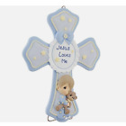 Precious Moments Jesus Loves Me Cross Boy 132403 With Stand or Hang - NEW IN BOX