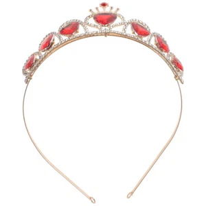 Diadema Reina de Corazón Corona Estrás Tocado Amor Memorable Boda - Imagen 1 de 12