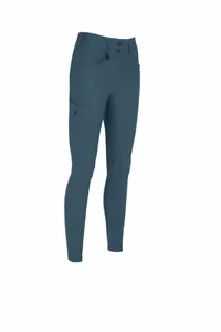 Pikeur Amia Damen Reithose Kniegrip Siebdruck Petrol Athleisure FS 2024 - Picture 1 of 2