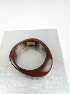Original Vintage Selten Asymmetrisches Armband Amourette Holz Top Zustand - Bild 1 von 7