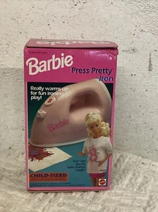 NOS 1992 Barbie Press Pretty Iron By Mattel *RARE* - Picture 1 of 6