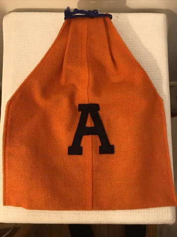 Vintage Auburn Tiger Football Gameday  Purse Cloth Cover