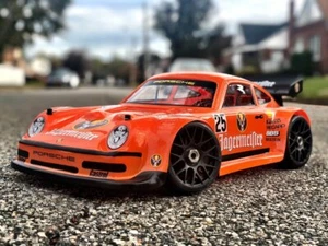 0111- Delta Plastik BODY RC PORSCHE 911 1/8 SCALE GT RC CAR BODY - Picture 1 of 9