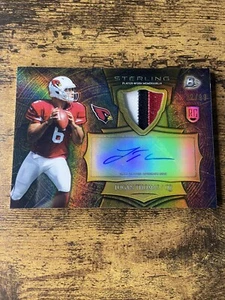 2014 Bowman Sterling Relikte Gold Refraktor/99 Logan Thomas Rookie Auto Kardinal - Bild 1 von 2