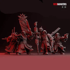 Janissary Zealots - Command Squad | Imperial Guard | Redmakers - Picture 1 of 6