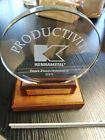 Nagroda 2001 Best Performance Productivity Kennametall Neunkirchen 2-częściowe drewno/szkło