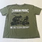 NWOT Official Linkin Park ‘Meteora’ Spray Paint Concert Tour Shirt 2XL Green New