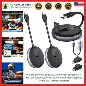 Portátil Inalámbrico HDMI - 1TX + 2RX, Alta Frecuencia de Actualización y Tecnología de Control de Calor - Imagen 1 de 11