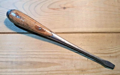 Vintage Wooden Perfect Patten Screwdriver Woodworking Old Hand Tools Carpentry - Image 1 of 4