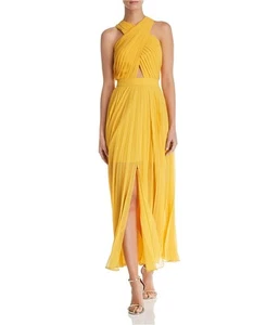 Joie Womens Elenita Gown Dress, Yellow, 6 - Picture 1 of 1