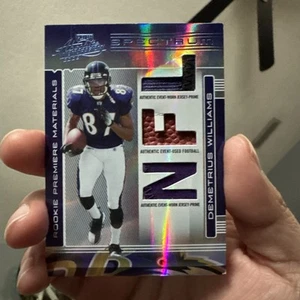 2006 Playoff Absolute DEMETRIUS WILLIAMS Rookie Premiere Materials /100 Ravens - Picture 1 of 2