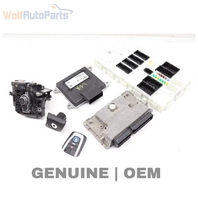BMW I3 2014-2015 0,6 L - ECU EDME / REME / módulo BDC / cilindro de bloqueo con llave Foto 1 de 4