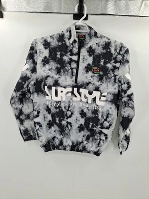 Vintage Surf Style Small Quarter Zip Pullover Windbreaker - Image 1 of 4