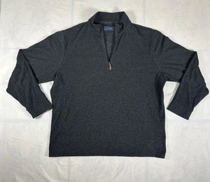 Suéter Vineyard Vines Para Hombres XL Cuarto Cremallera Pullover Ballena Preppy Gris - Imagen 1 de 5