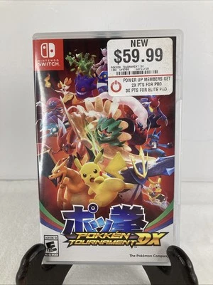 Pokken Tournament DX (Nintendo Switch, 2017) Estuche y Cartucho PROBADO FUNCIONA Foto 1 de 4
