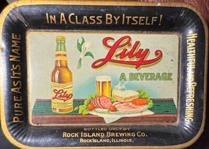 Lily A Beverage Rock Island Brewing tip tray - Picture 1 of 1