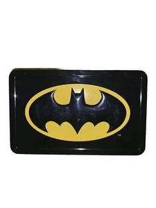 Astuccio portamatite/spuntino/pranzo Batman in metallo di latta - Foto 1 di 2
