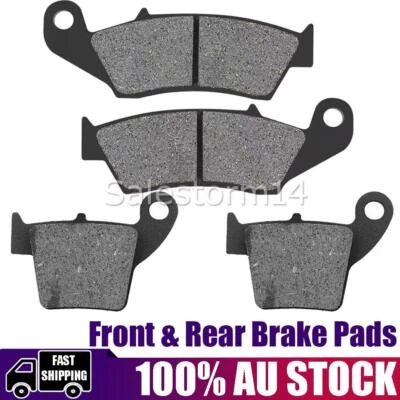 4X Front & Rear Brake Pads For Honda CRF250R CRF250 X CRF450R CRF450 X CRF 250 - image 1 of 4