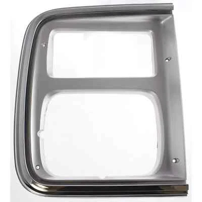 New Left Side Headlight Door Chrome Fits 1985-1991 Chevrolet G20 GM2512123 - Image 1 of 4