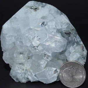 XL India Apophylite Cluster / 3.21" (81.53 mm) / 10.20 oz (289.16 gr) 3301 - Imagen 1 de 9