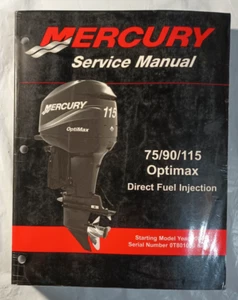MERCURY 90-889785 4/2003 75/90/115 HP OPTIMAX DFI OUTBOARD SERVICE MANUAL - Picture 1 of 4