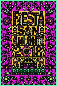 SAN ANTONIO FIESTA 2018 POSTER 24 X 36 Inches Looks beautiful - Picture 1 of 1