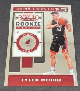 Tyler Herro 2019-20 Panini Contenders Prizm Premium Variation RC Rookie SSP RARO - Imagen 1 de 2