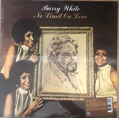 BARRY WHITE NO LIMIT ON LOVE LP RSD 2022 180GM GOLD VINYL NUMBERED 1753/2250 - Image 1 of 4