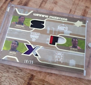 2007-08 SPx Winning Materials Triple Patch Marcus Camby/Ben Wallace/Ron Artest - Bild 1 von 1