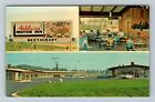 Ashburn, GA-Georgia, Motor Inn Restaurant, Advertising, Vintage Postcard