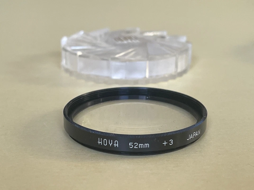 Vintage Hoya 52mm +3 Close-up Filter - Image 1 of 1