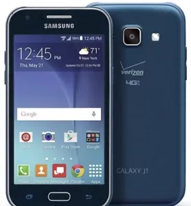 Samsung Galaxy J1 4G LTE 4.3" 8GB Android Smartphone for Verizon (Blue) MINT - Picture 1 of 6