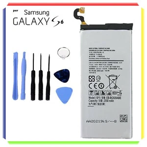 BATTERIA PER SAMSUNG GALAXY S6 EDGE G925F 2600 MAH PARI A ORIGINALE + CACCIAVITI - Foto 1 di 4