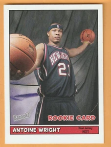 Antoine Wright New Jersey Nets 2005-06 Bazooka #181 RC Texas A&M Aggies - Picture 1 of 2