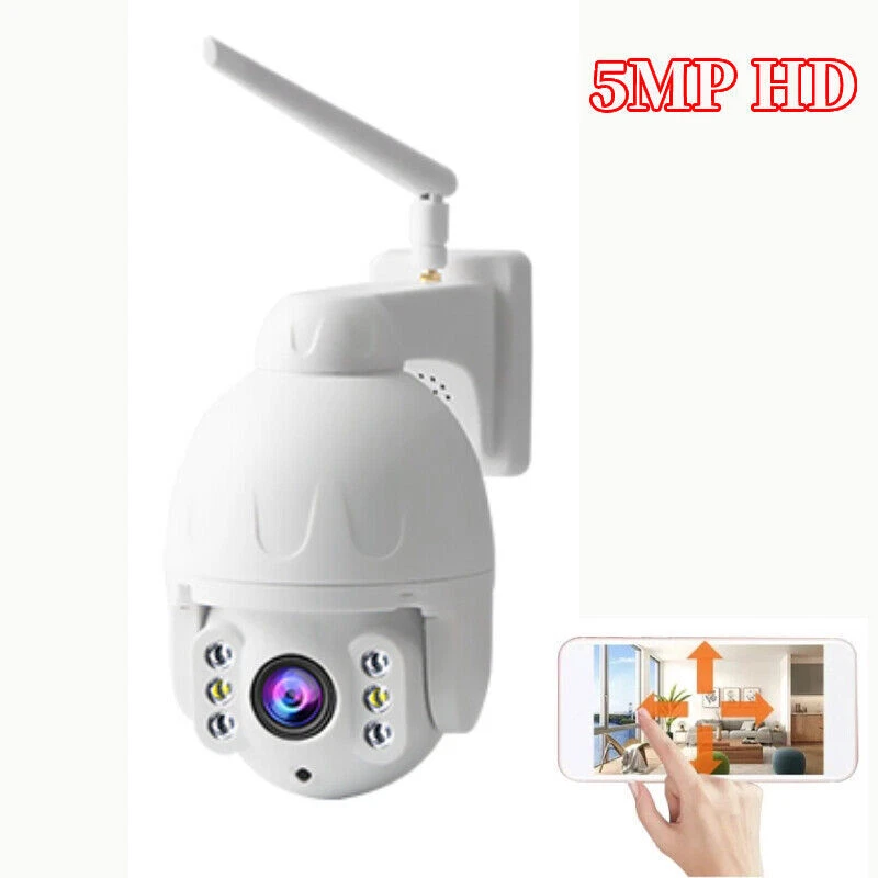 HD 5MP 4G Camera Zoom Outdoor CCTV Home Security IP Cam Two Way Audio - Image 1 of 4