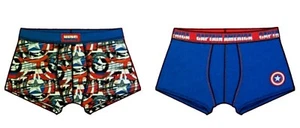 Herren Boxershorts 2er Pack Set Captain America Unterhose Hipsters MARVEL Gr. S  - Bild 1 von 2