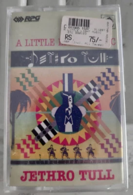 Jethro Tull - A Little Light Music Rare Orig India Cassette Tape Still Sealed - Image 1 of 2