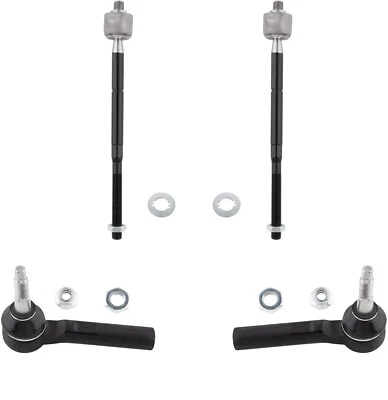 Extremos de barra de amarre exterior interior delantero 4 un. para Dodge calibre Jeep Compass Patriot Foto 1 de 4