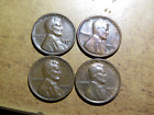 Nice Set Of 4 Better Date 1923S 1924S 1926D  1925S 1926S Lincoln Cents C1