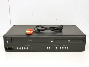 Funai DV220FX5 DVD/VHS Combo Player VCR Recorder - No Remote - AV Cables - Picture 1 of 9