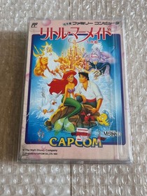 Little Mermaid Famicom Game NES Software Japan Import