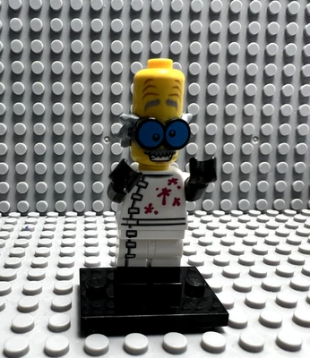 Lego CMF Minifigure - Series 14 Monster Scientist - COL213 - Come with stand  - Image 1 of 4