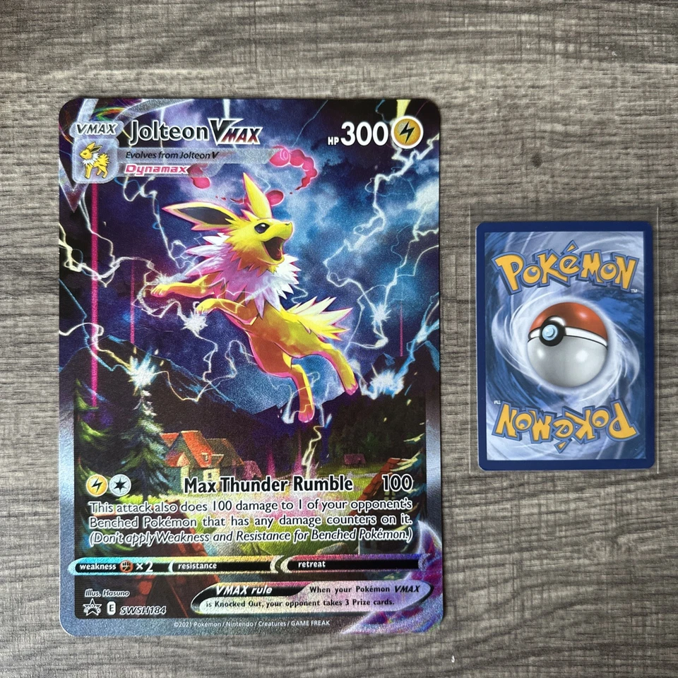 Jolteon VMAX SWSH184 Jumbo Promo Card – Jolteon VMAX Special Collection - Image 1 of 4