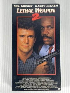 Lethal Weapon 2 VHS 1998 Warner Bros. Mel Gibson Danny Glover Action Comedy - Imagen 1 de 6