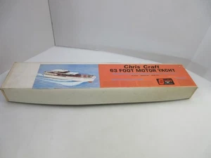 Sterling Models Chris Craft 63 foot Motor Yacht Vintage Model kit NIB - Picture 1 of 7