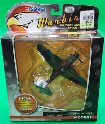 Corgi WB99601 1:72 Die-Cast Warbirds Curtiss P40 Kittyhawk IA FLT Les Jackson - Image 1 of 3