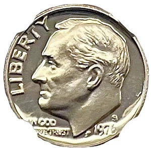 1976 s 10c Roosevelt Dime NGC PF 68* Cameo - Picture 1 of 4