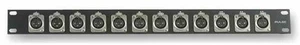 PULSE - 1U Rackpaneel met 12 XLR Aansluitingen - Afbeelding 1 van 1