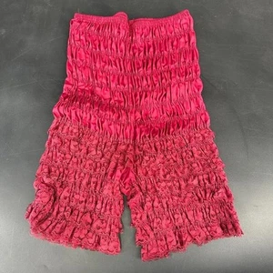 Vintage Malco Modes Unterhose rot Damenshorts Medium N21 Stretch Spitze Square Dance - Bild 1 von 6