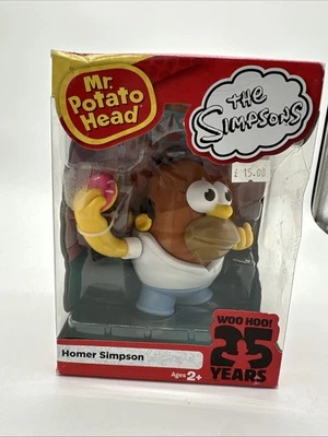 Simpsons 25th Anniversary Mr. Potato Head Homer Simpson - New In Damaged Box - Image 1 of 4